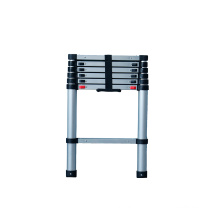 Inditradition Ultra-Stable Telescopic Ladder, Folding Step Ladder, Aluminium, 2 Meter (6.5 Feet) Height